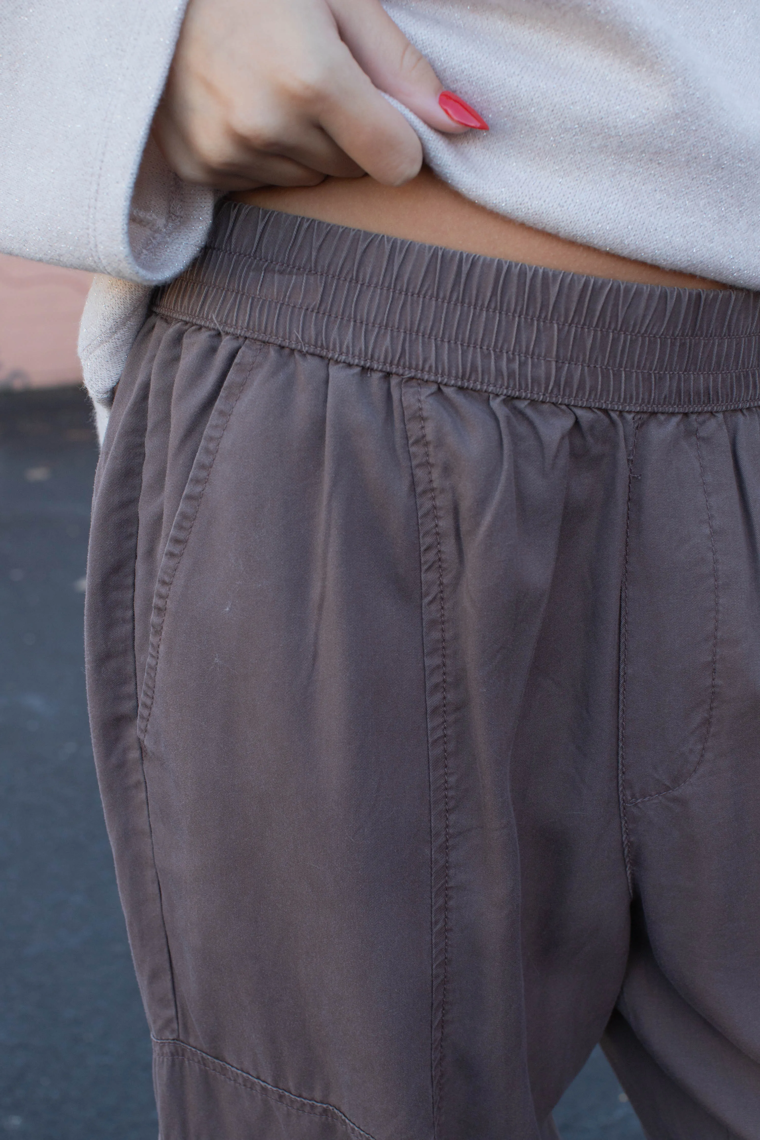 All the Way Soft Cargo Pant, Cocoa | Sanctuary sold by North & Main Clothing Company product image thumbnail 2