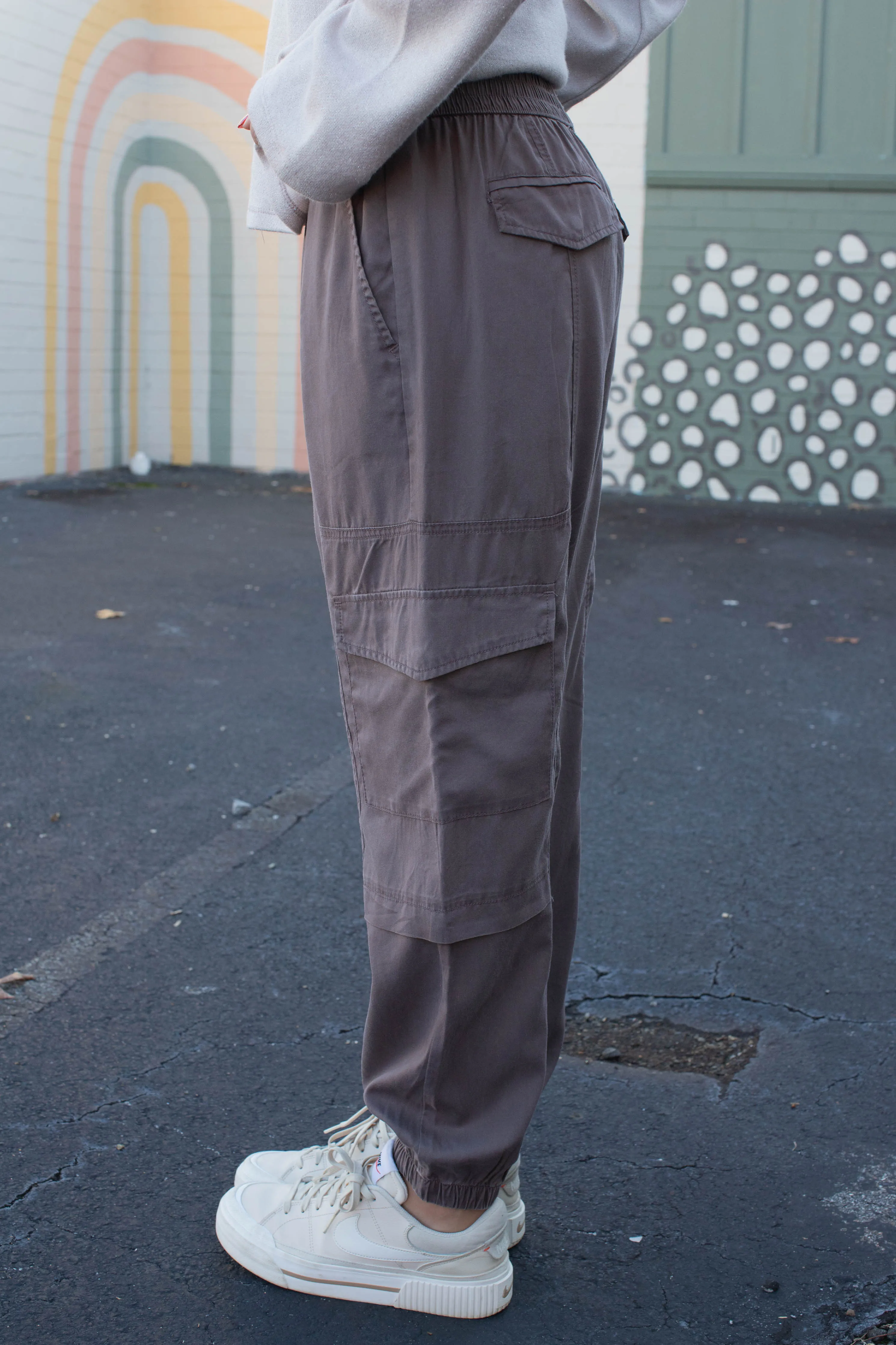 All the Way Soft Cargo Pant, Cocoa | Sanctuary sold by North & Main Clothing Company product image thumbnail 3