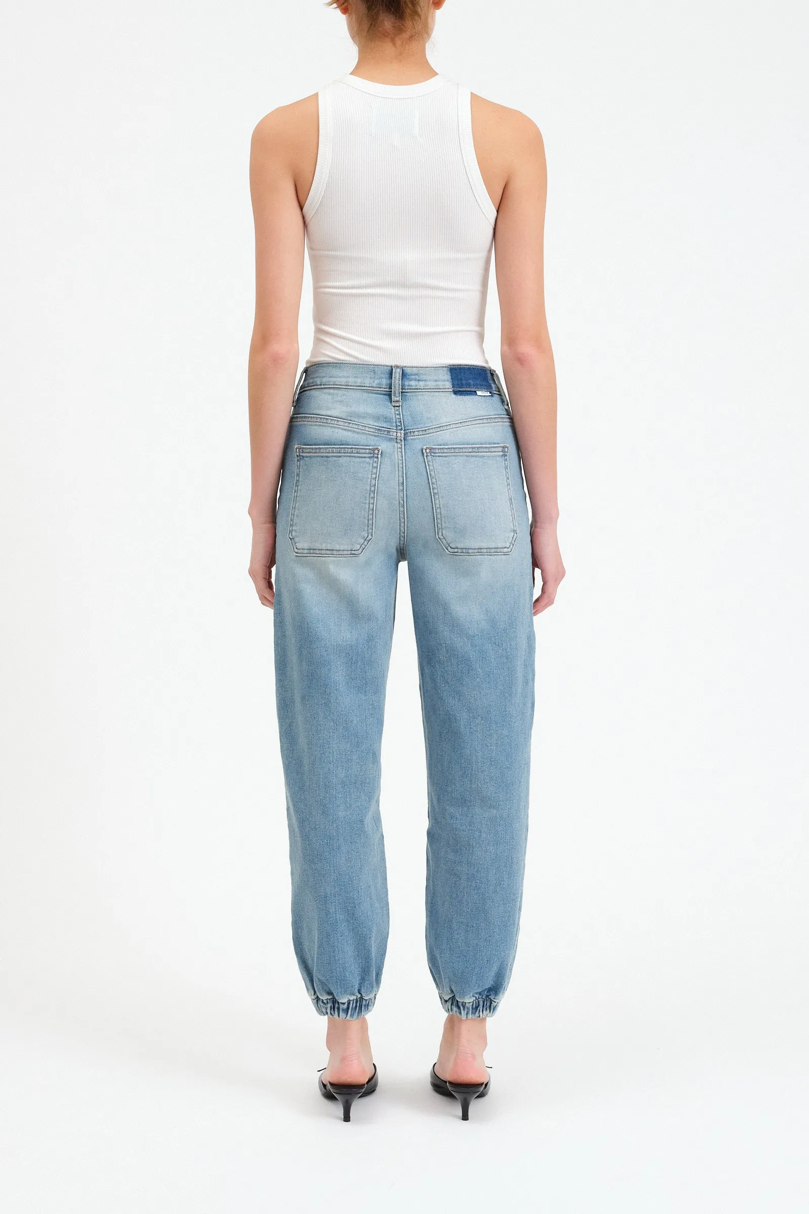 The Champ High Rise Jogger Jeans, Wings | Daze sold by North & Main Clothing Company product image thumbnail 3