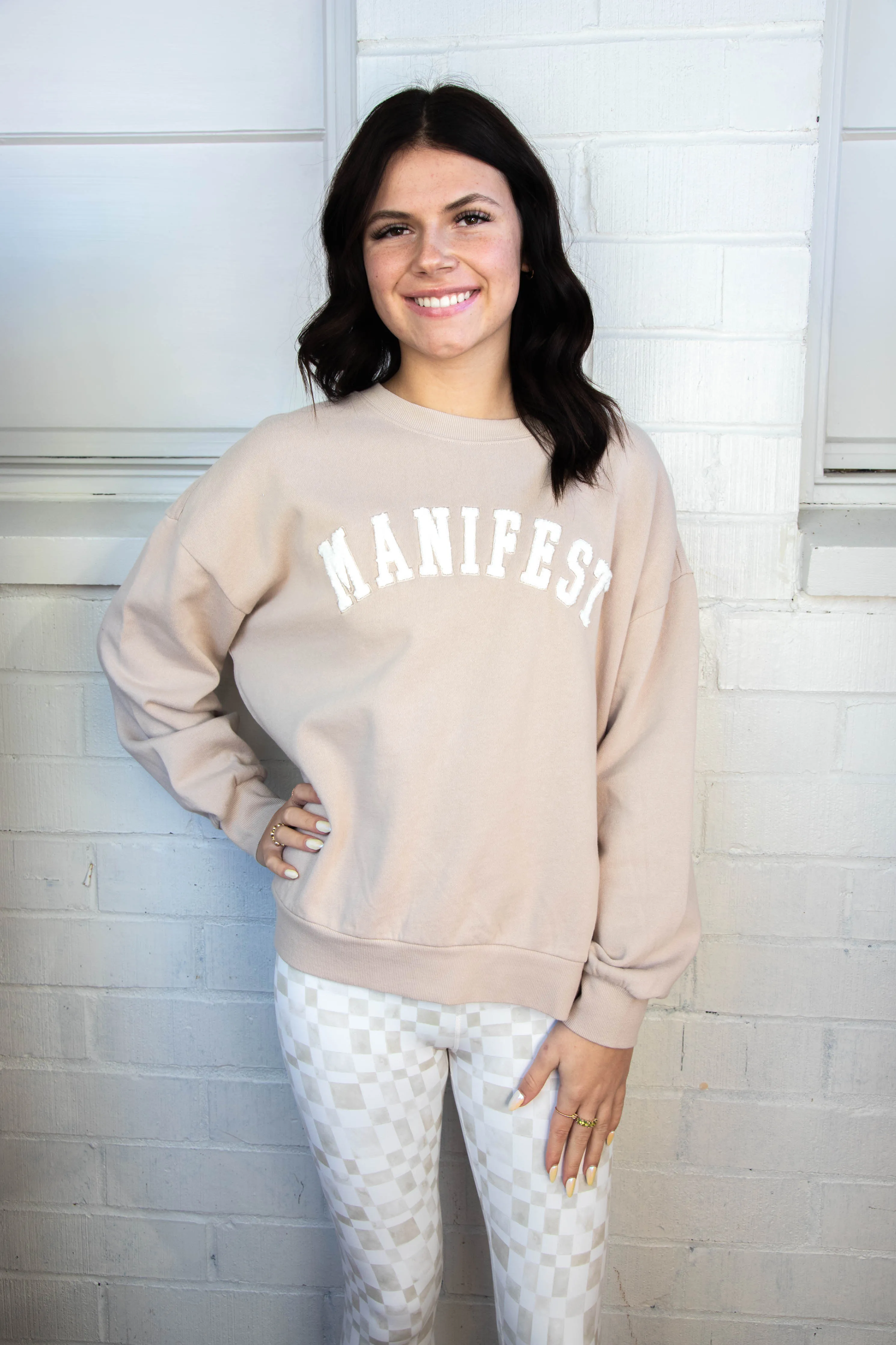 Manifest Sweatshirt, Mushroom | Z Supply sold by North & Main Clothing Company