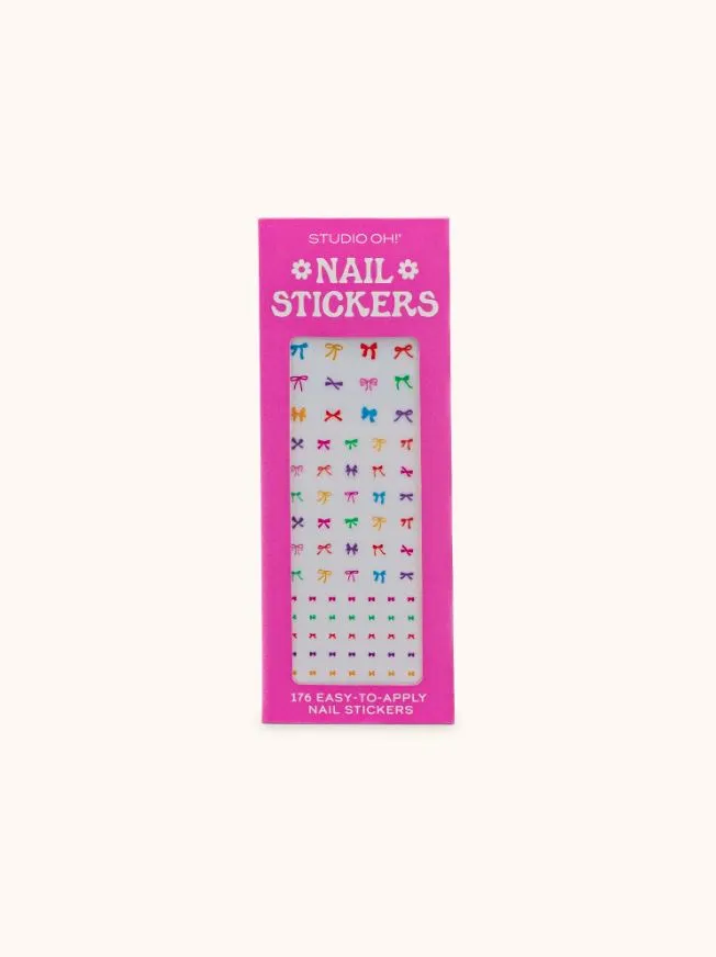 Nothing But Bows Nail Stickers sold by North & Main Clothing Company