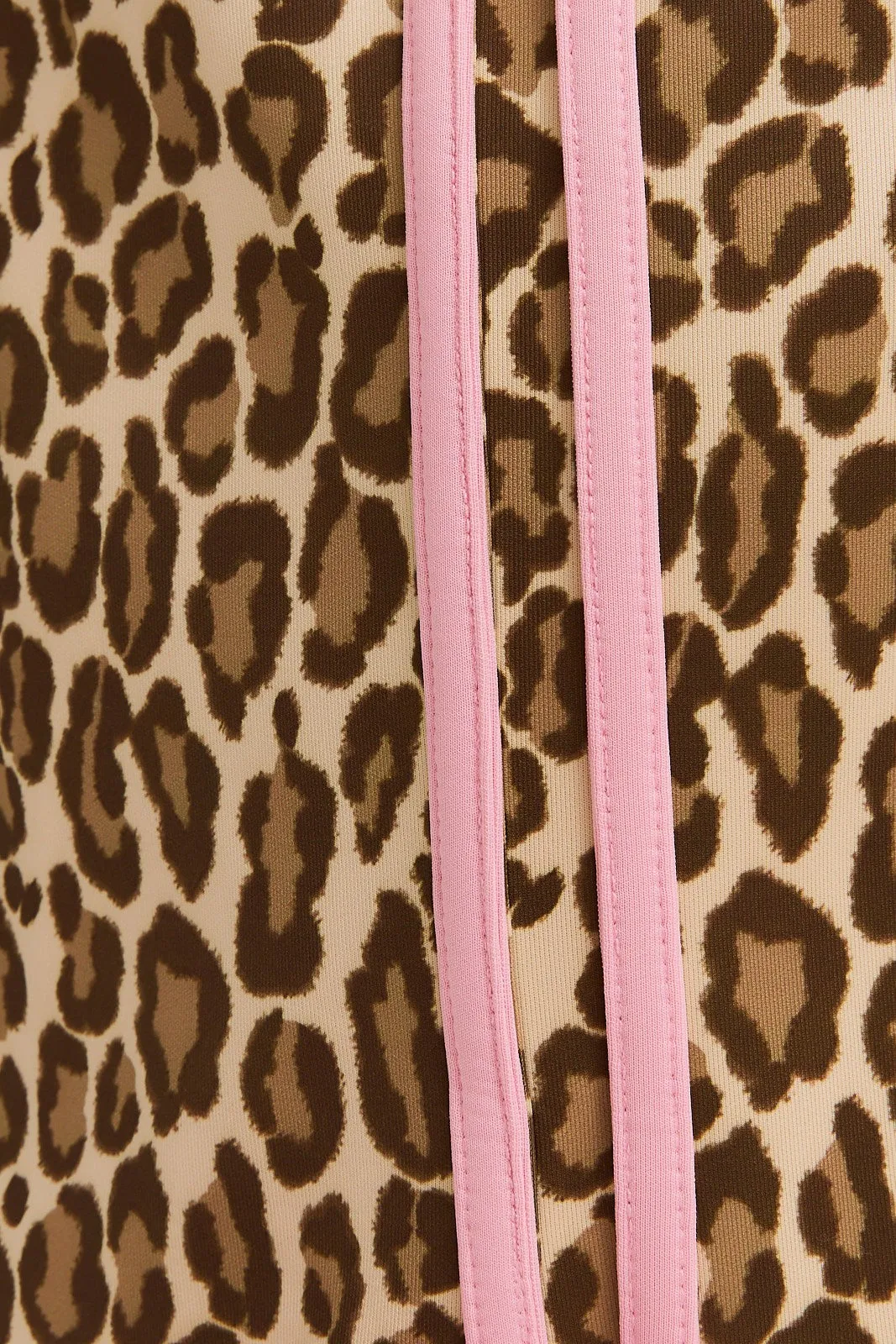 Sabina Bow Detail Track Pants, Taupe Animal sold by North & Main Clothing Company product image thumbnail 5