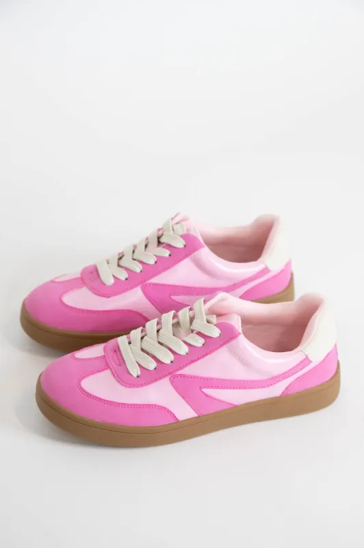 Voyage Classic Low Top Sneaker, Pink Shiny | DV by Dolce Vita made by DV by Dolce Vita