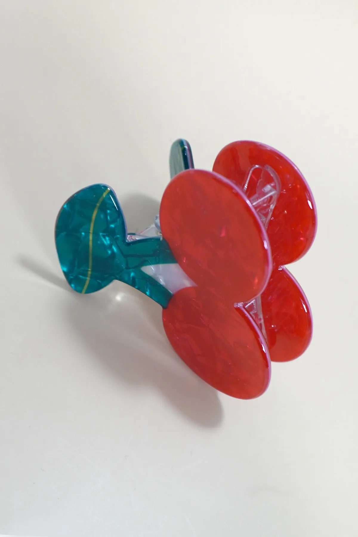 Cherry Design Hair Claw Clip sold by North & Main Clothing Company product image thumbnail 2