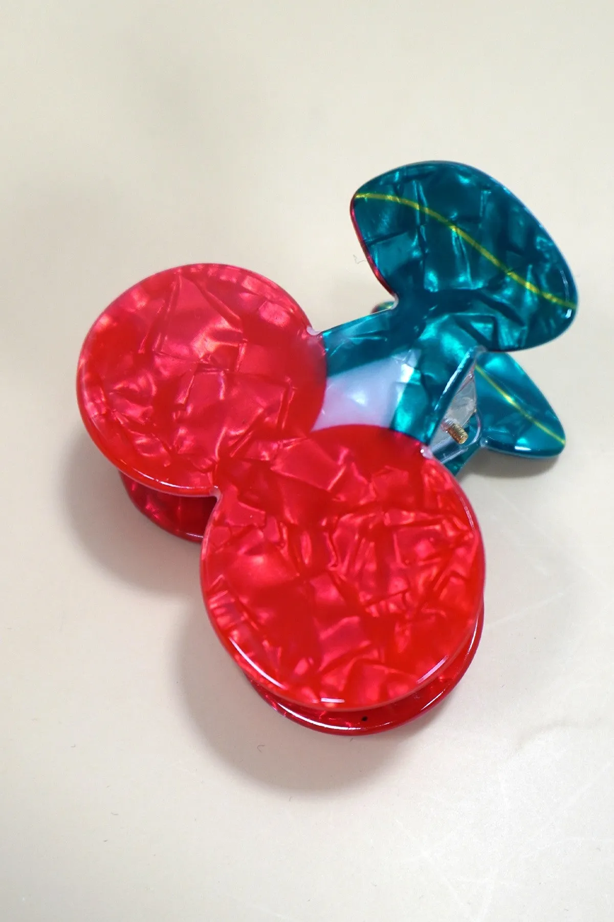 Cherry Design Hair Claw Clip sold by North & Main Clothing Company