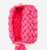 Aspen Woven Crossbody, Hot Pink sold by North & Main Clothing Company