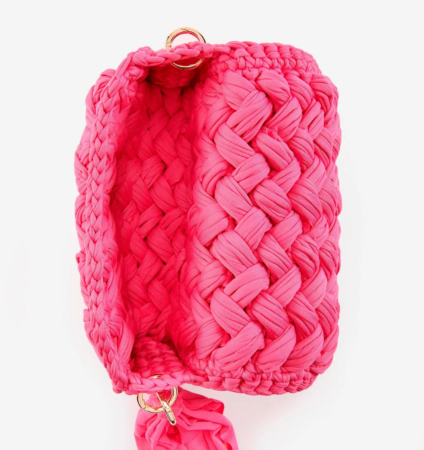 Aspen Woven Crossbody, Hot Pink sold by North & Main Clothing Company product image thumbnail 3
