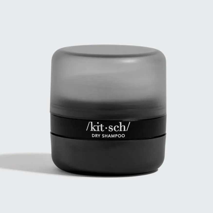 Volumizing Rice Protein Dry Shampoo, Dark | Kitsch sold by North & Main Clothing Company product image thumbnail 2