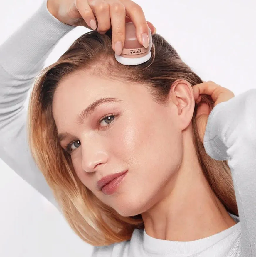 Volumizing Rice Protein Dry Shampoo, Transparent | Kitsch sold by North & Main Clothing Company product image thumbnail 4