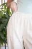 Myra Linen Blend Pants, Oatmeal sold by North & Main Clothing Company