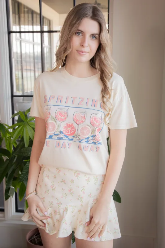 Spritz Boyfriend Tee, Sandshell | Z Supply sold by North & Main Clothing Company