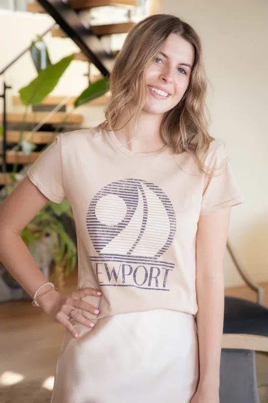 Newport Tourist Tee, Parchment | Z Supply made by Z Supply