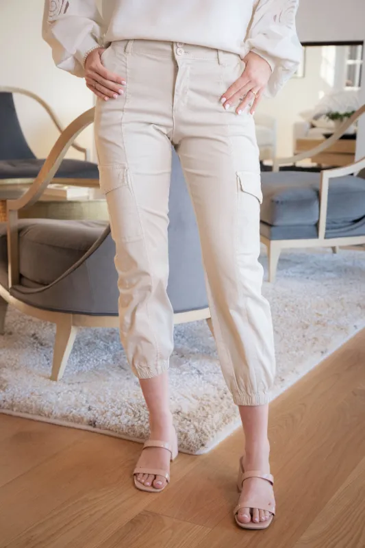 Rebel Cargo Pants, Pumice Stone | Sanctuary sold by North & Main Clothing Company