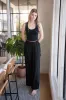 Myra Linen Blend Pants, Black sold by North & Main Clothing Company