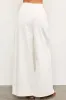 Luna Wide Leg Pants, White sold by North & Main Clothing Company
