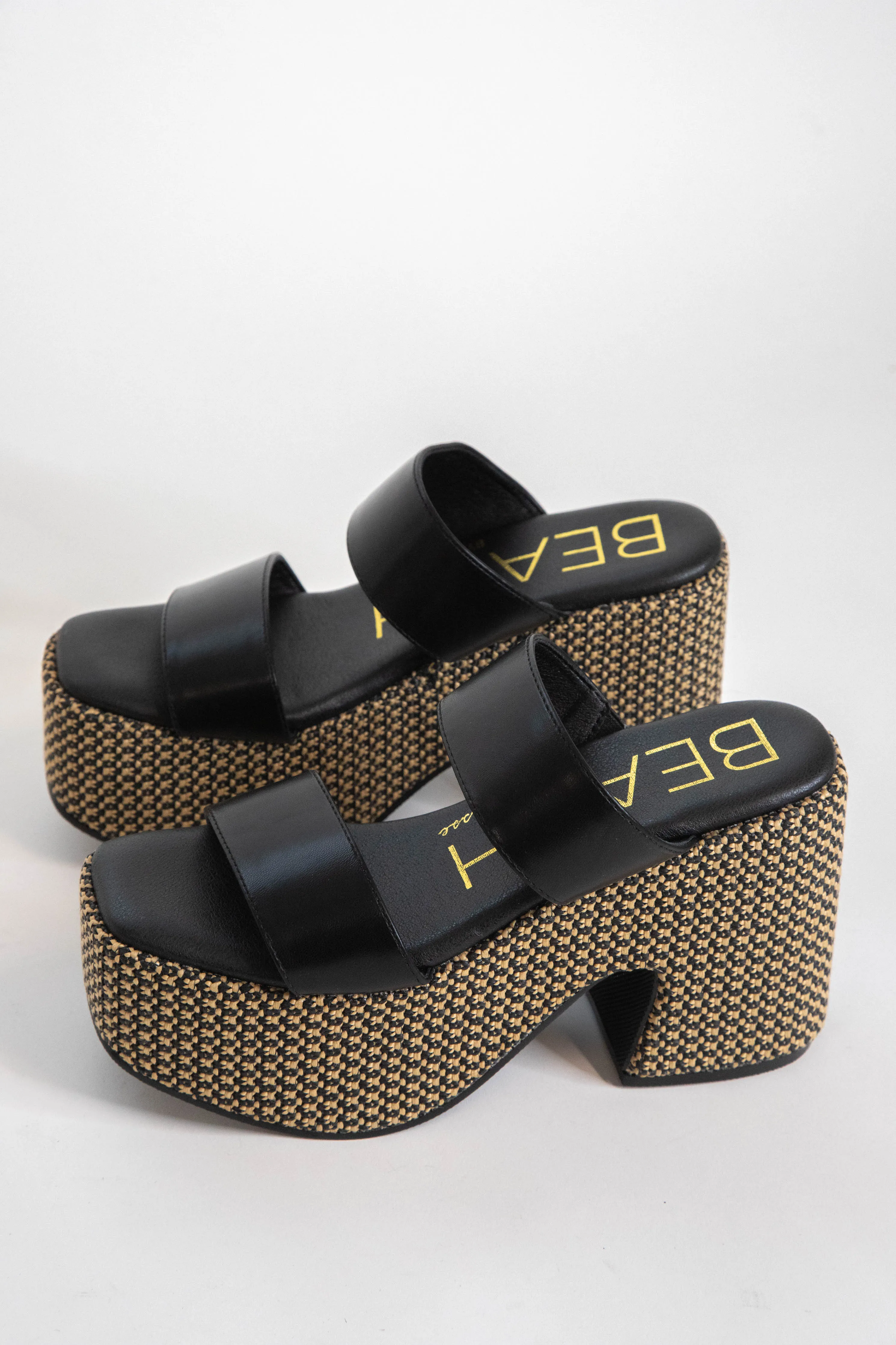 West Haven Platform Sandal, Black | Beach by Matisse sold by North & Main Clothing Company