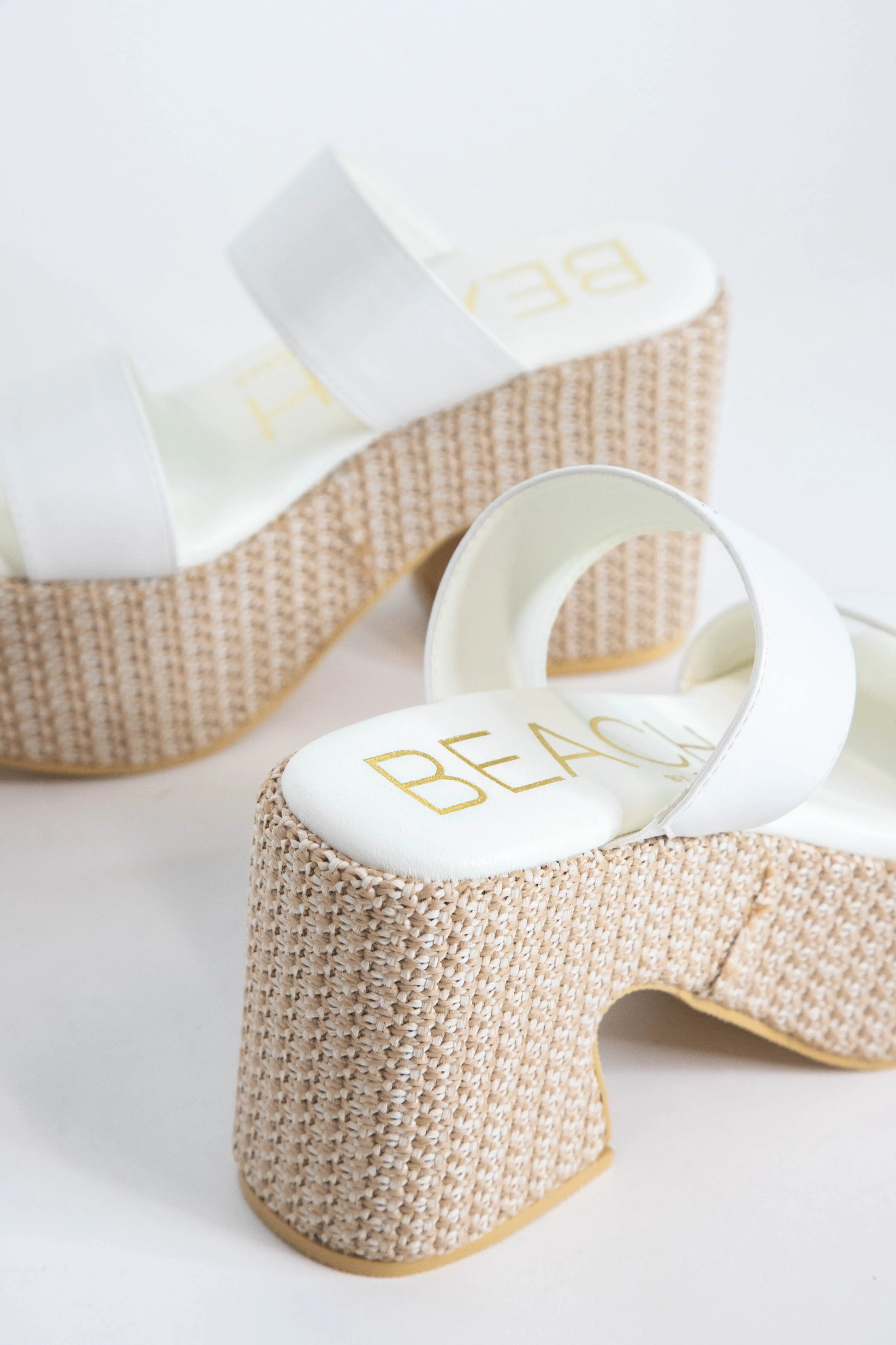 West Haven Platform Sandal, White | Beach by Matisse sold by North & Main Clothing Company product image thumbnail 2