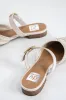 Domain Raffia Pointed Toe Flat, Ivory Raffia | DV by Dolce Vita sold by North & Main Clothing Company