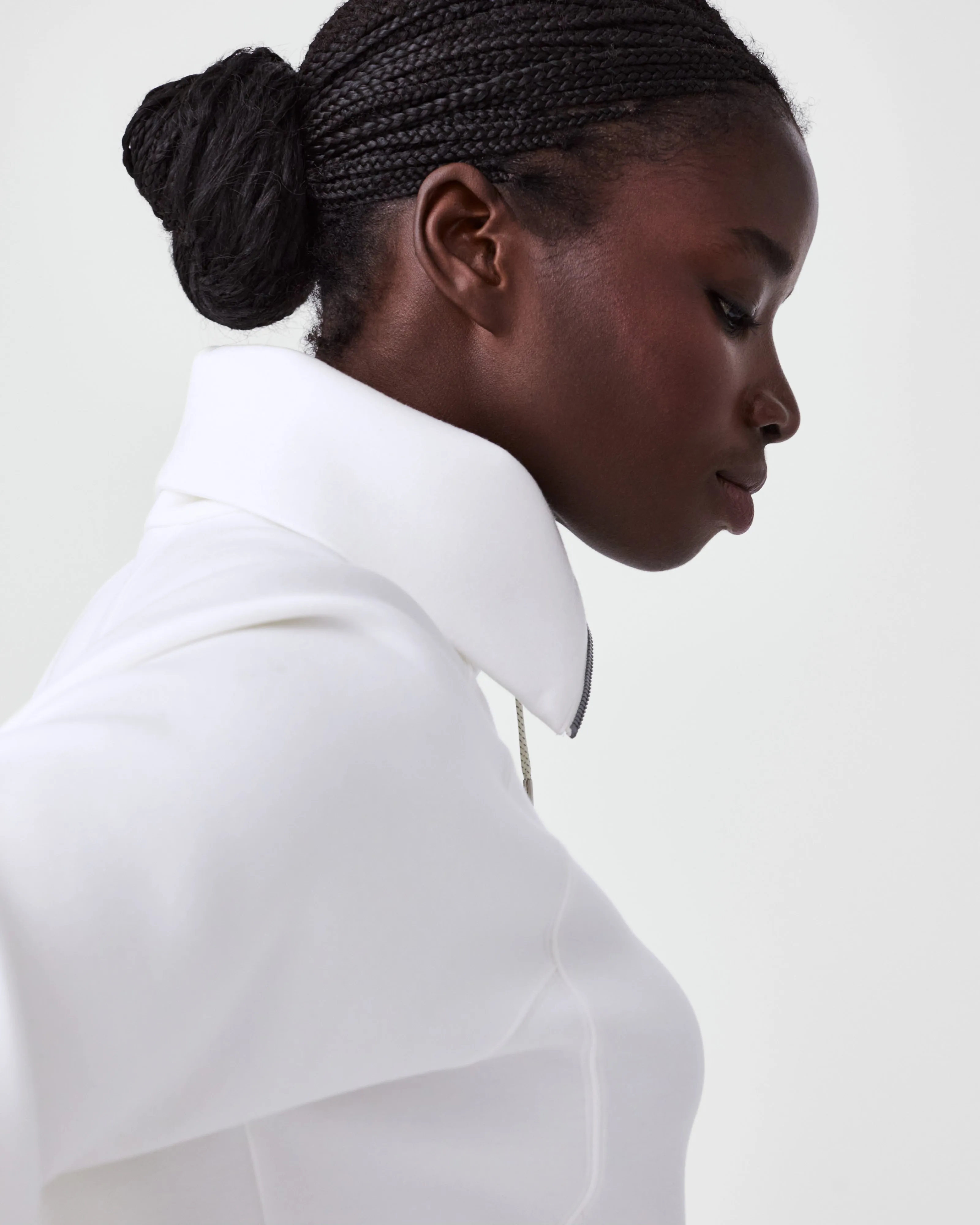 Airessentials Half Zip Sweatshirt, Powder | SPANX sold by North & Main Clothing Company product image thumbnail 3