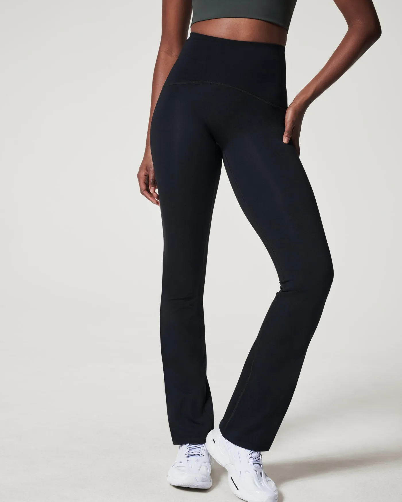 Booty Boost Flare Pant, Very Black | SPANX sold by North & Main Clothing Company