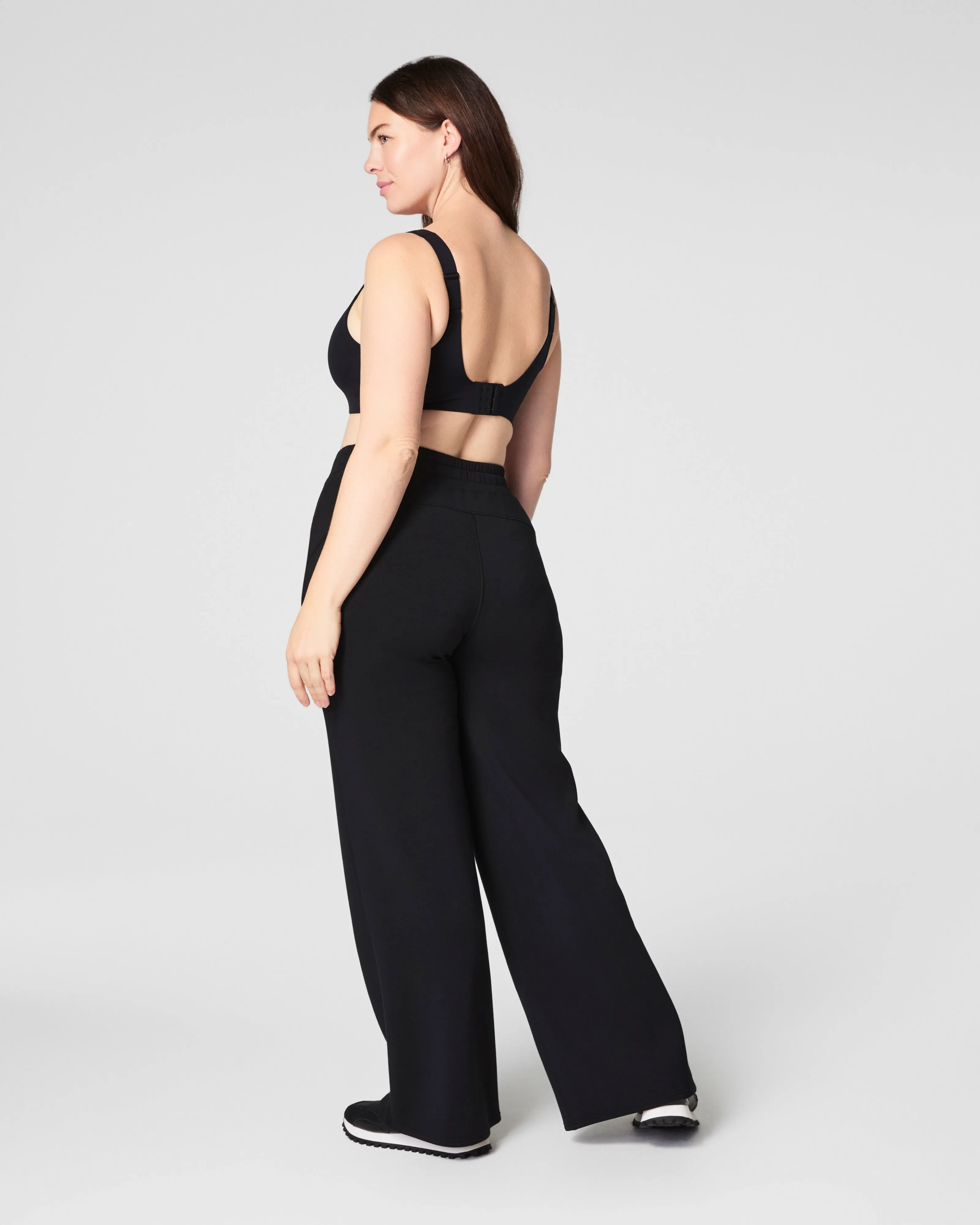 Airessentials Wide Leg Pant, Very Black | SPANX sold by North & Main Clothing Company product image thumbnail 3