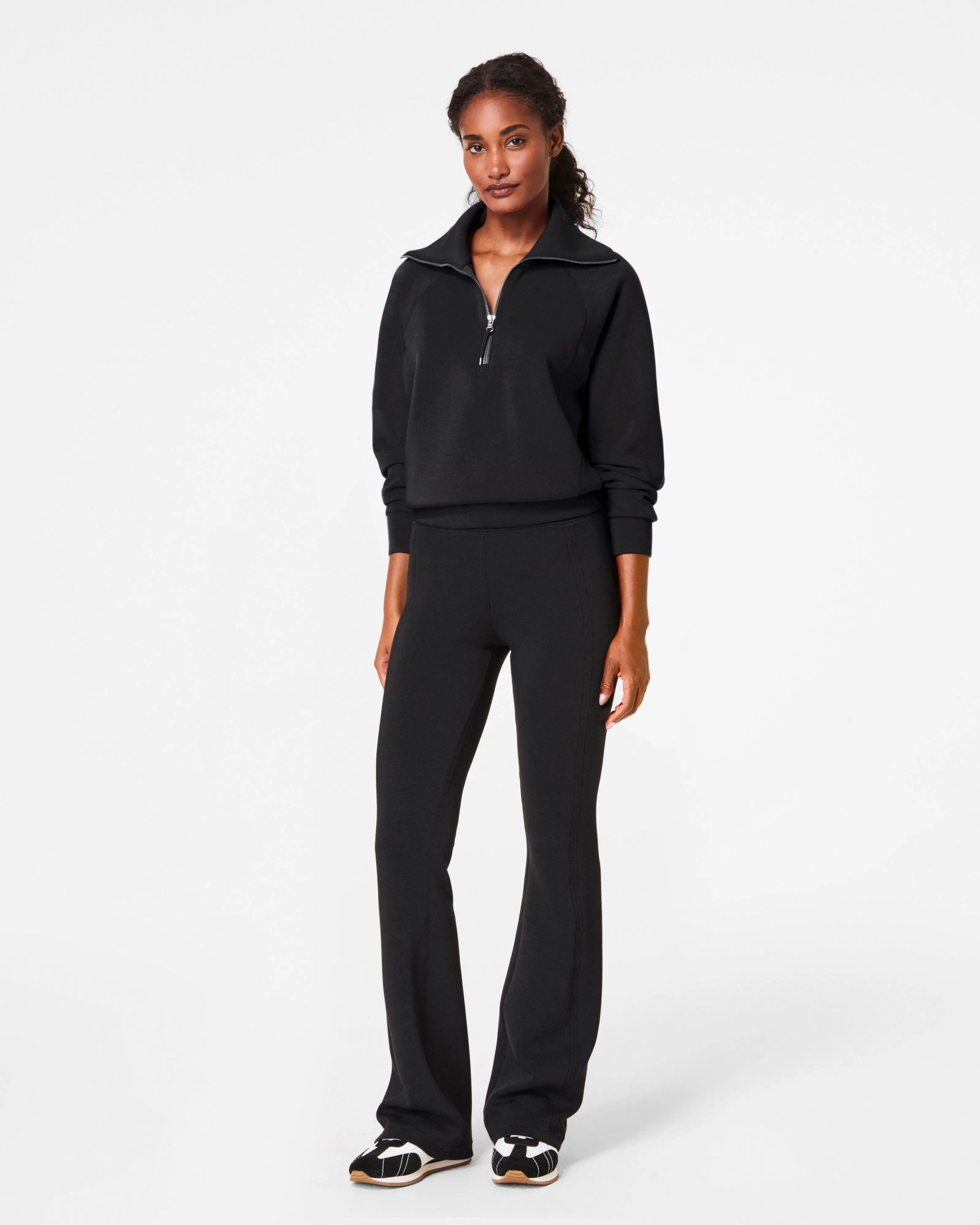 Airessentials Wide Leg Pant, Very Black | SPANX sold by North & Main Clothing Company product image thumbnail 5