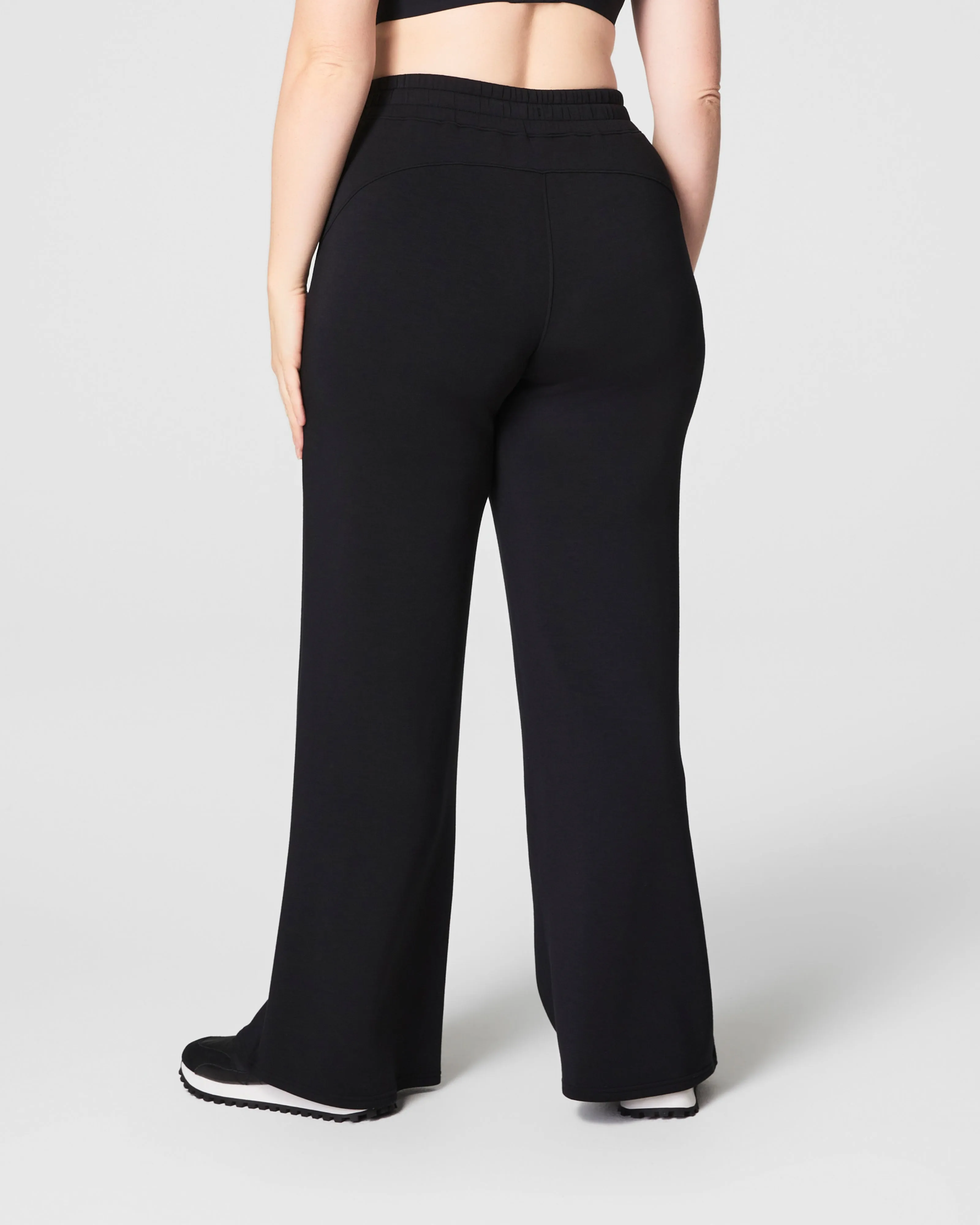 Airessentials Wide Leg Pant, Very Black | SPANX sold by North & Main Clothing Company product image thumbnail 4