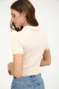 Lulu Textured Knit Cardigan, Natural sold by North & Main Clothing Company