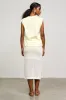 Soleil Sleeveless Graphic Tee, Pale Yellow-Multi sold by North & Main Clothing Company