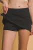 Freya Active Side Stripe Skort, Black sold by North & Main Clothing Company