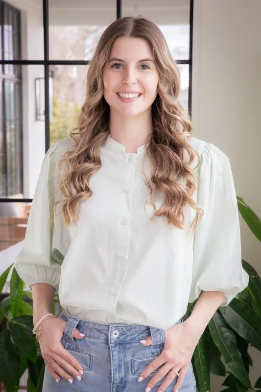 Made For You Blouse, Mint Tea | Sanctuary made by North & Main Clothing Company