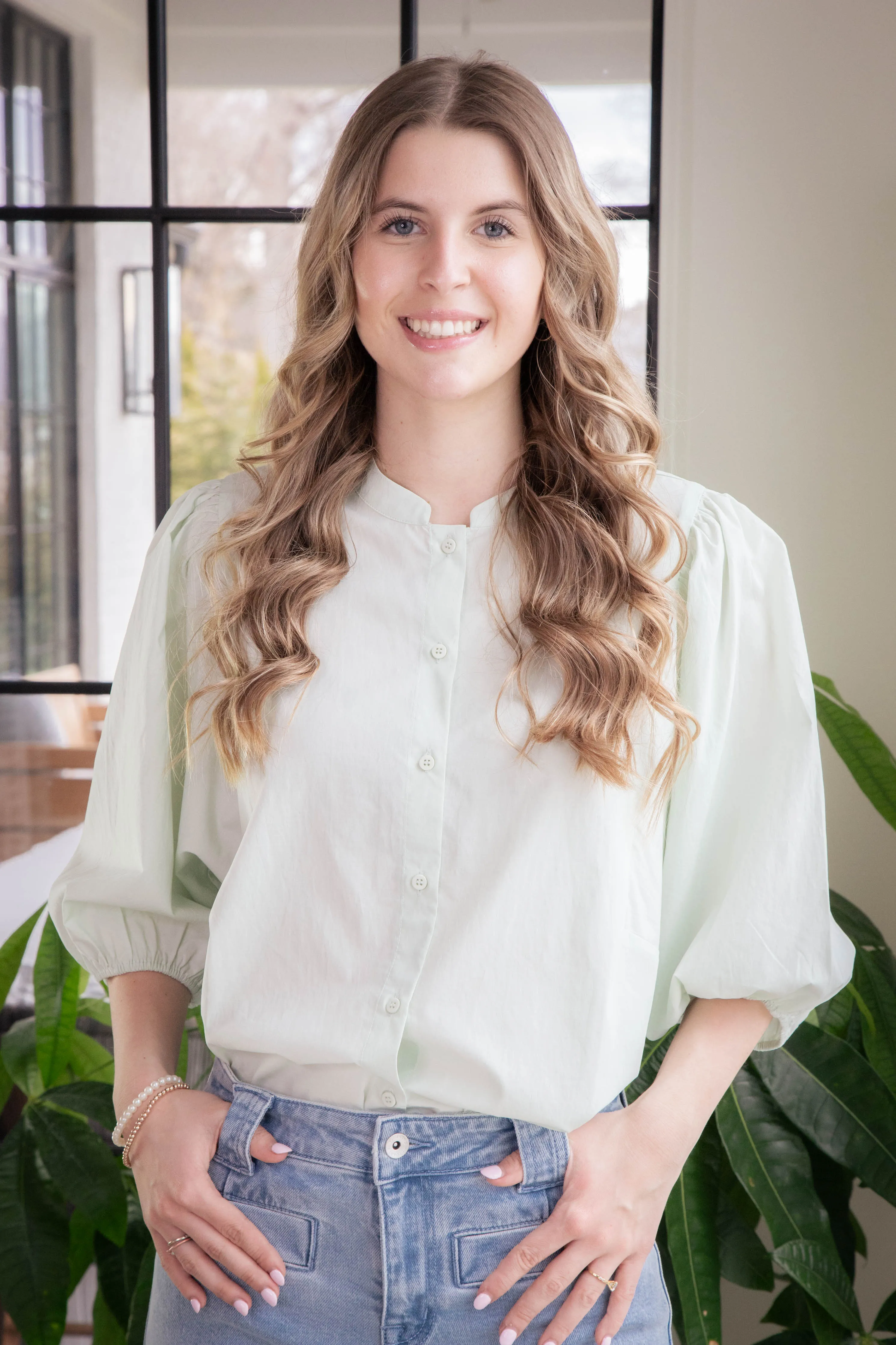 Made For You Blouse, Mint Tea | Sanctuary sold by North & Main Clothing Company