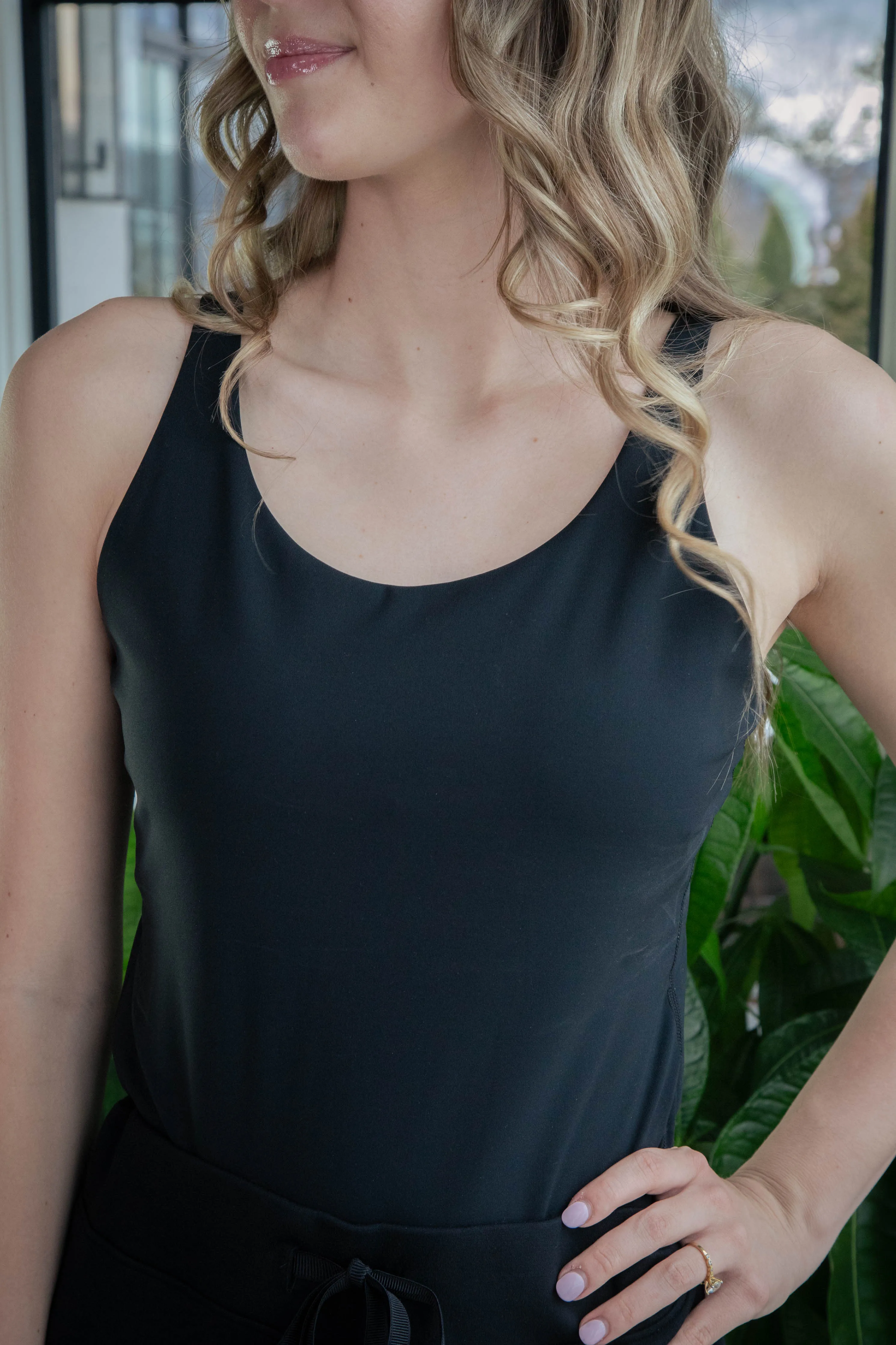 Power Boost Shelf Tank, Very Black | SPANX sold by North & Main Clothing Company product image thumbnail 4