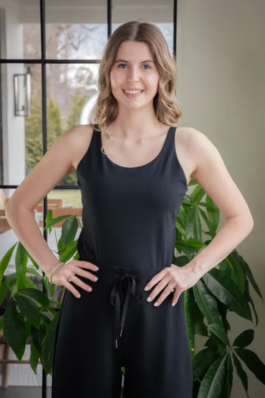 Power Boost Shelf Tank, Very Black | SPANX sold by North & Main Clothing Company