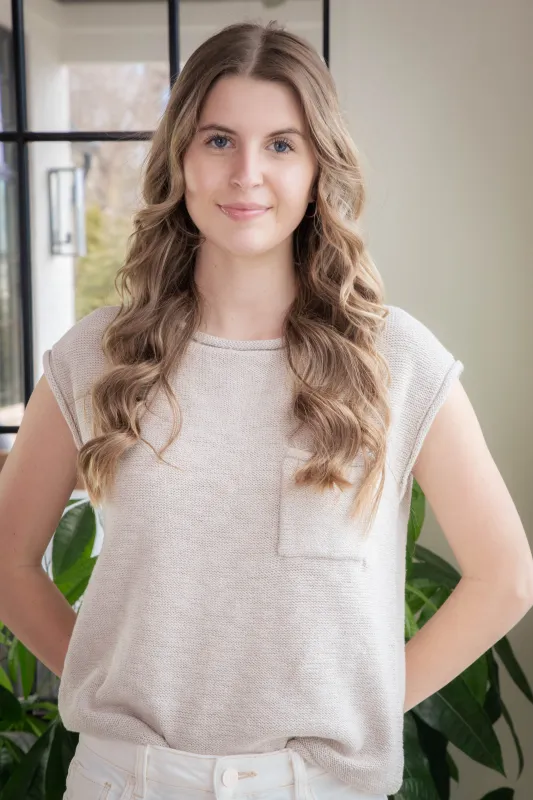 Easy Sweater Tee, Flax | Sanctuary sold by North & Main Clothing Company