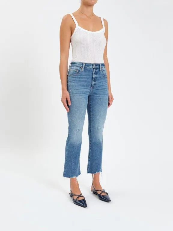 Shy Girl Cropped Flare Jeans, Wide Awake Vintage | Daze sold by North & Main Clothing Company product image thumbnail 2