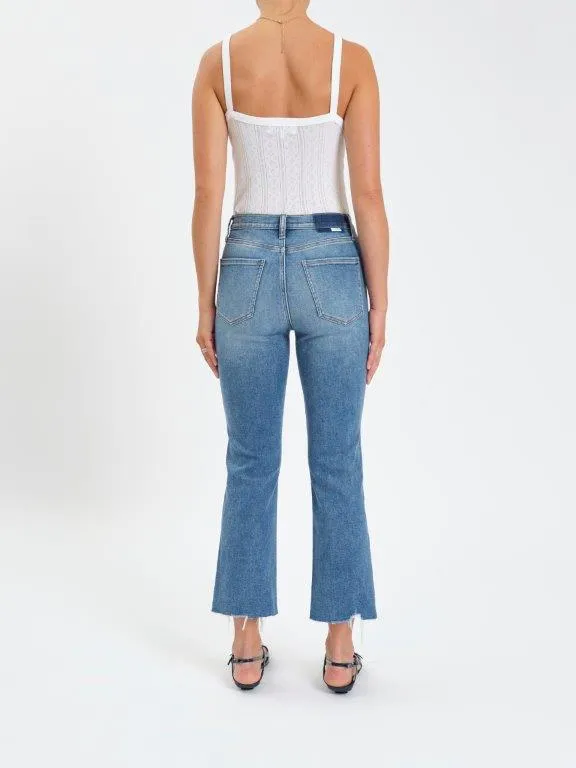 Shy Girl Cropped Flare Jeans, Wide Awake Vintage | Daze sold by North & Main Clothing Company product image thumbnail 3