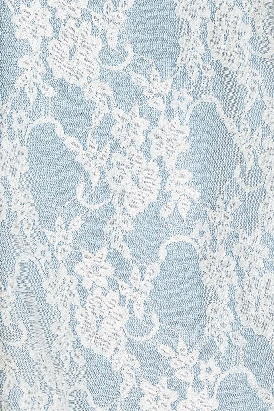 Juliette Sleeveless Lace Romper, Denim Blue sold by North & Main Clothing Company product image thumbnail 3
