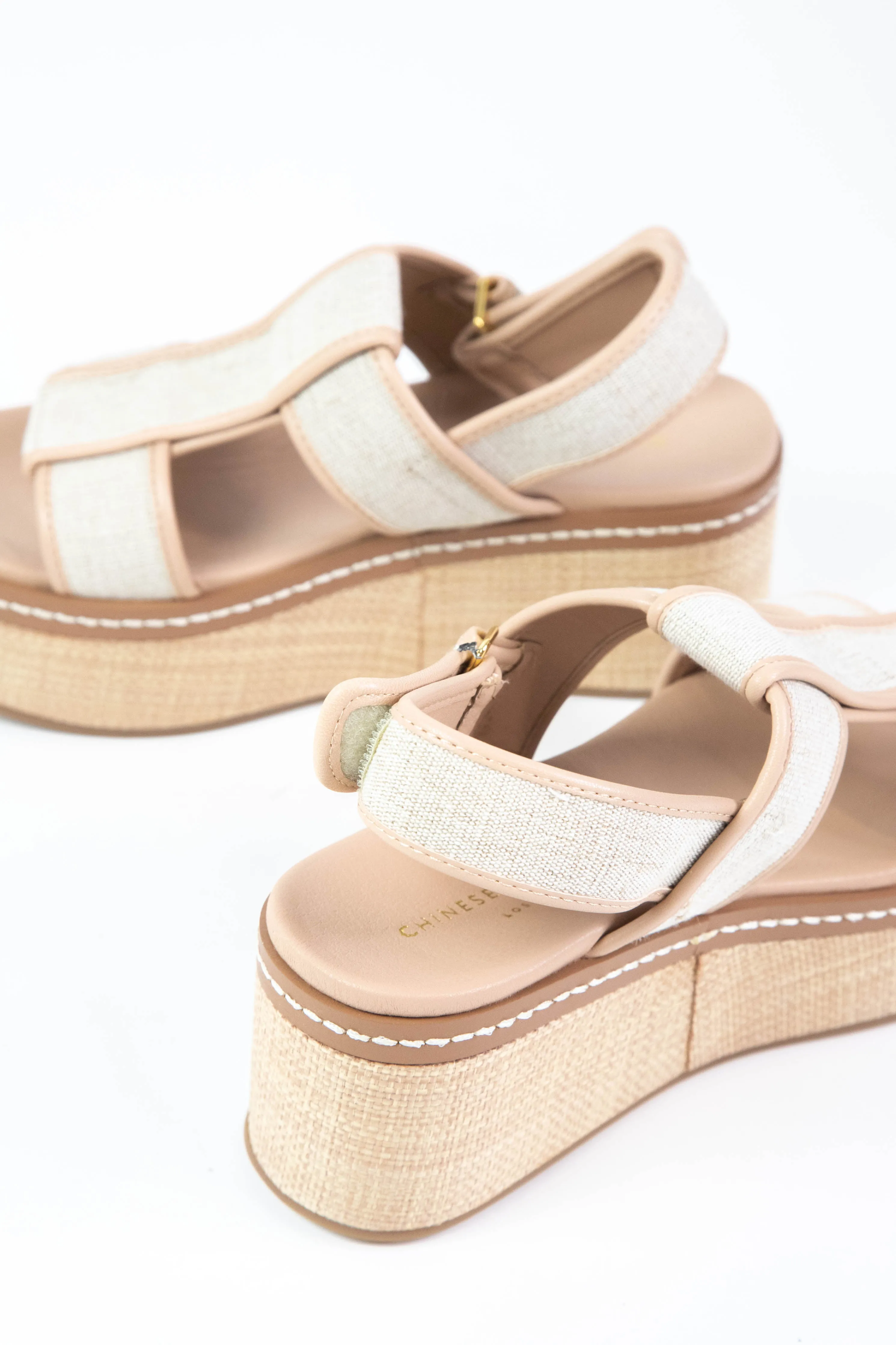 Swell Platform Wedge Sandal, Natural | Chinese Laundry sold by North & Main Clothing Company product image thumbnail 2
