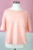 Ontario Oversized Tee, Peach | Extended Sizes sold by North & Main Clothing Company