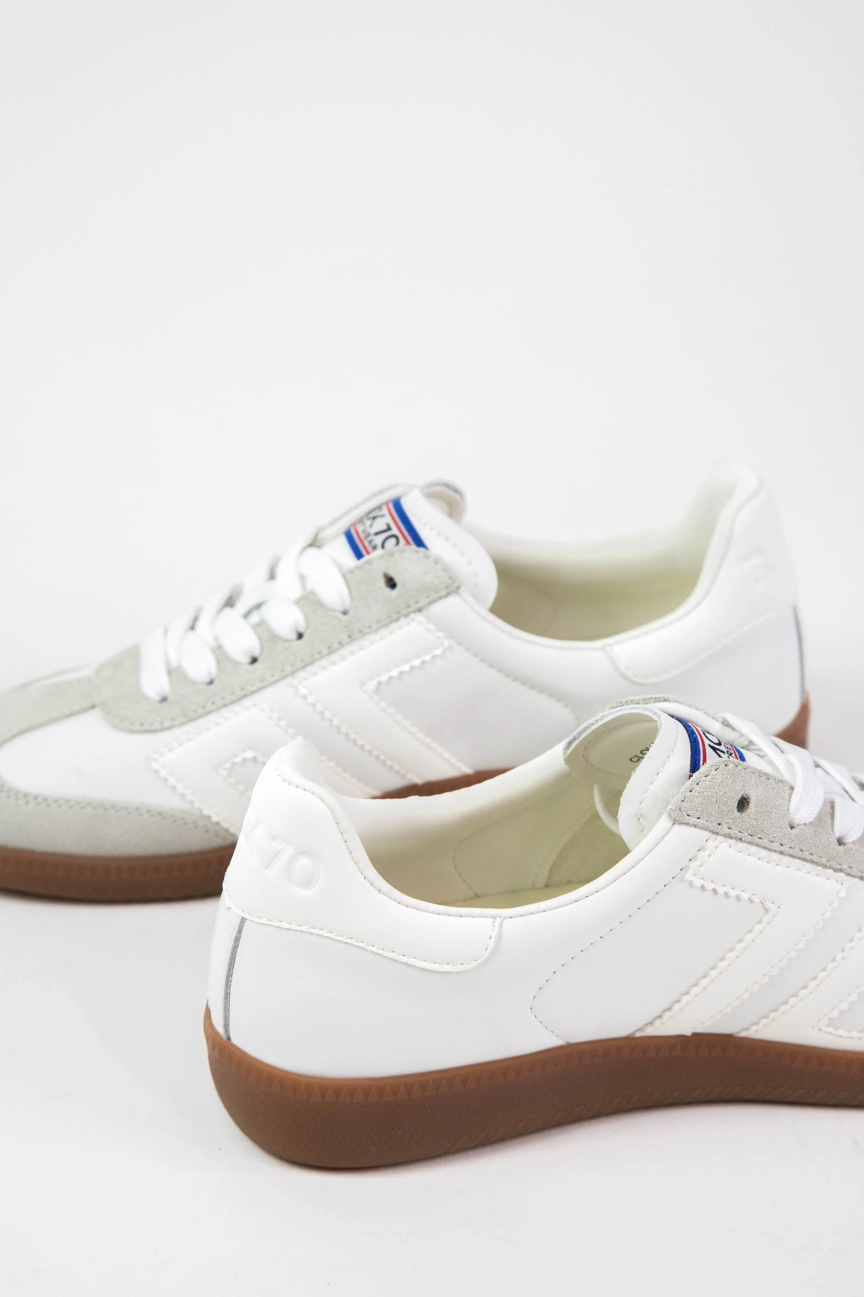 Cloud Vintage Style Sneaker, White Ice | Back 70 sold by North & Main Clothing Company product image thumbnail 2