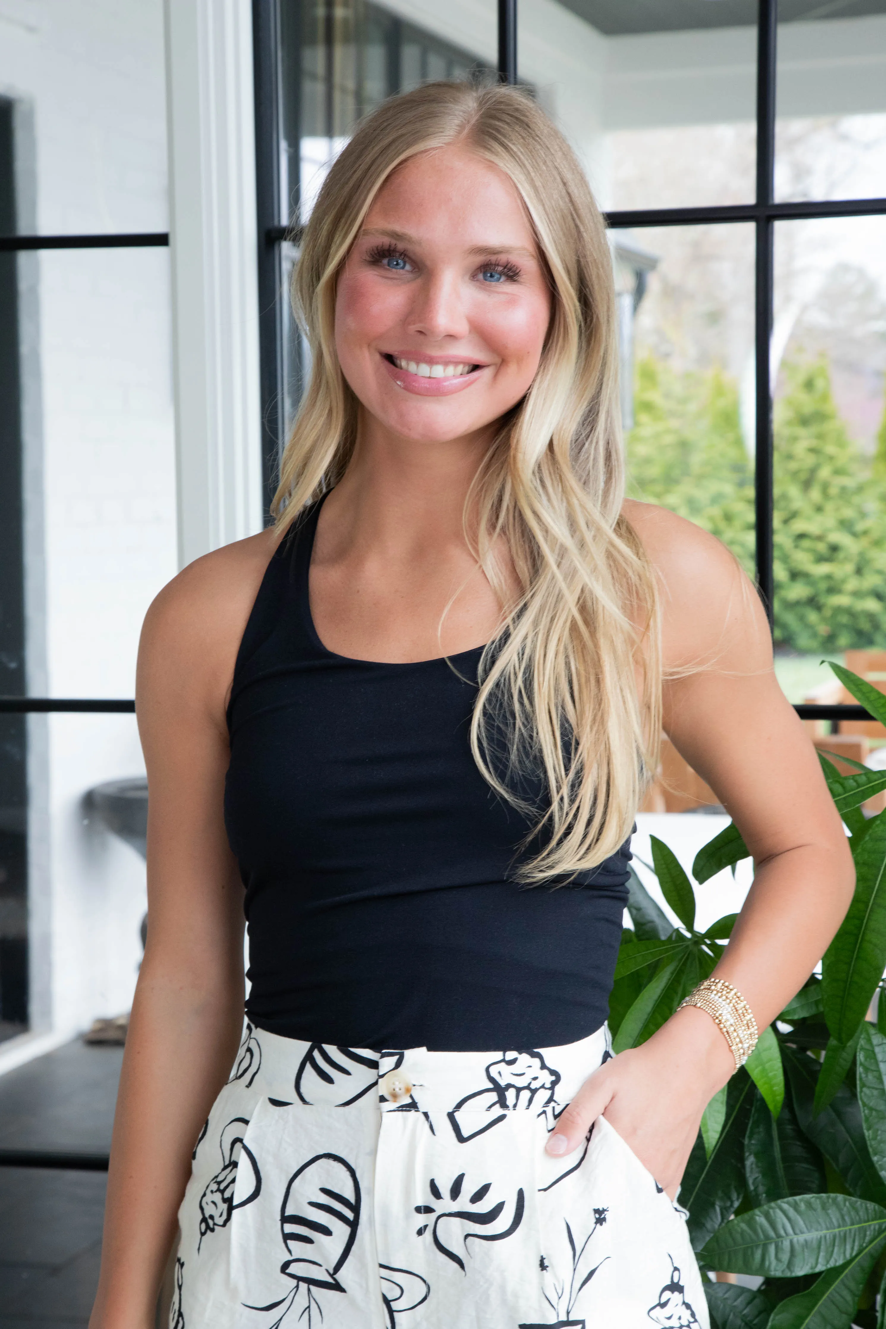 Clean Lines Racerback Tank, Black | Free People sold by North & Main Clothing Company