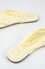 Gidget Thong Sandal, Yellow Gingham | Beach by Matisse sold by North & Main Clothing Company