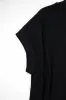 Camilla Cotton Slub Tee, Black sold by North & Main Clothing Company