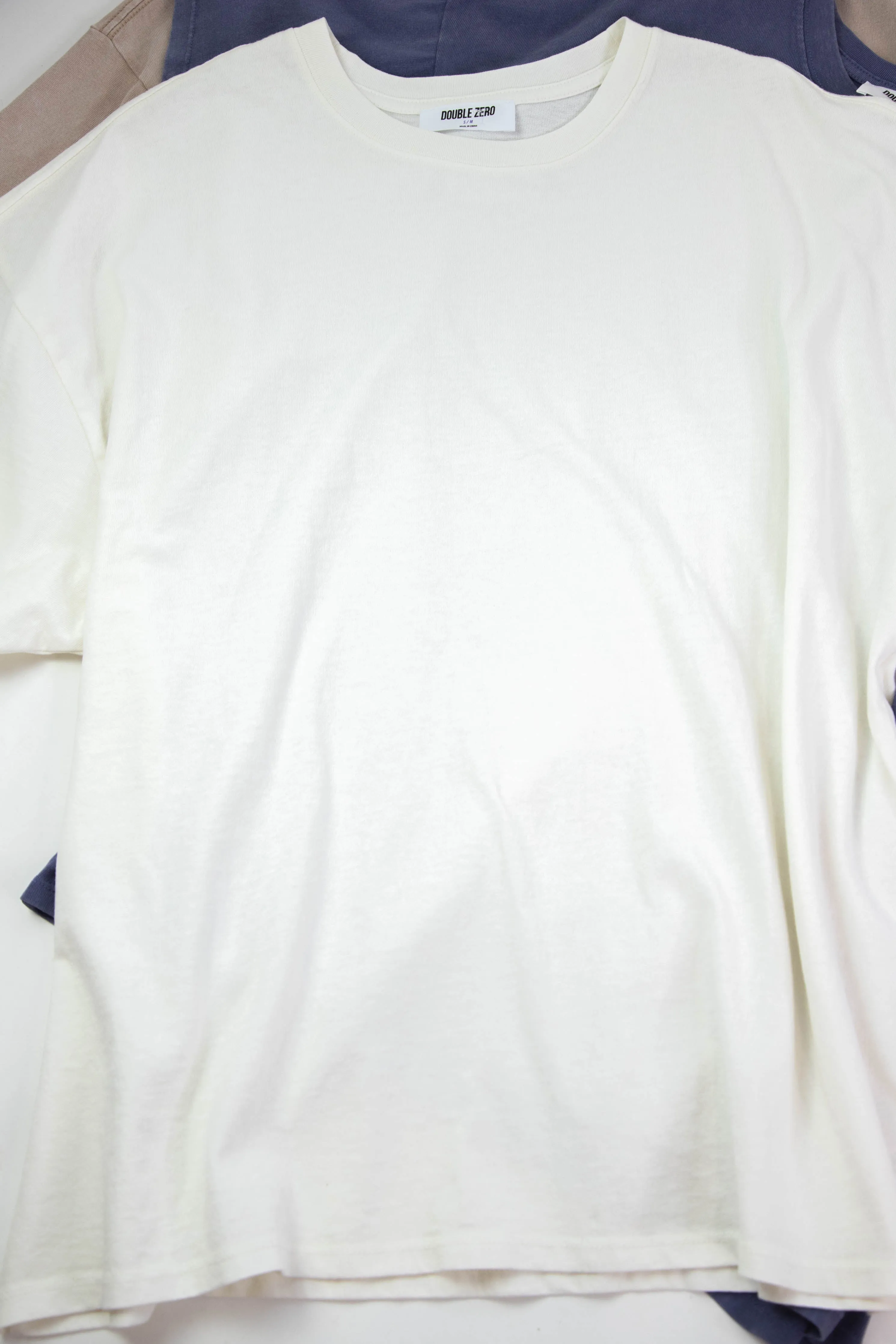 Jayla Oversized Knit Tee, Off White sold by North & Main Clothing Company