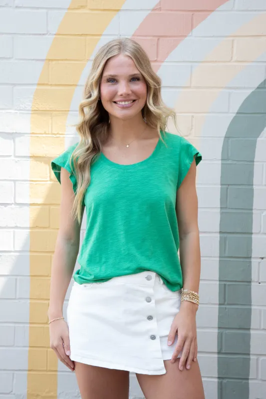 West Side Tee, Palm | Sanctuary sold by North & Main Clothing Company