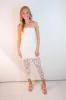 April Strapless Lace Midi Dress, Cream sold by North & Main Clothing Company