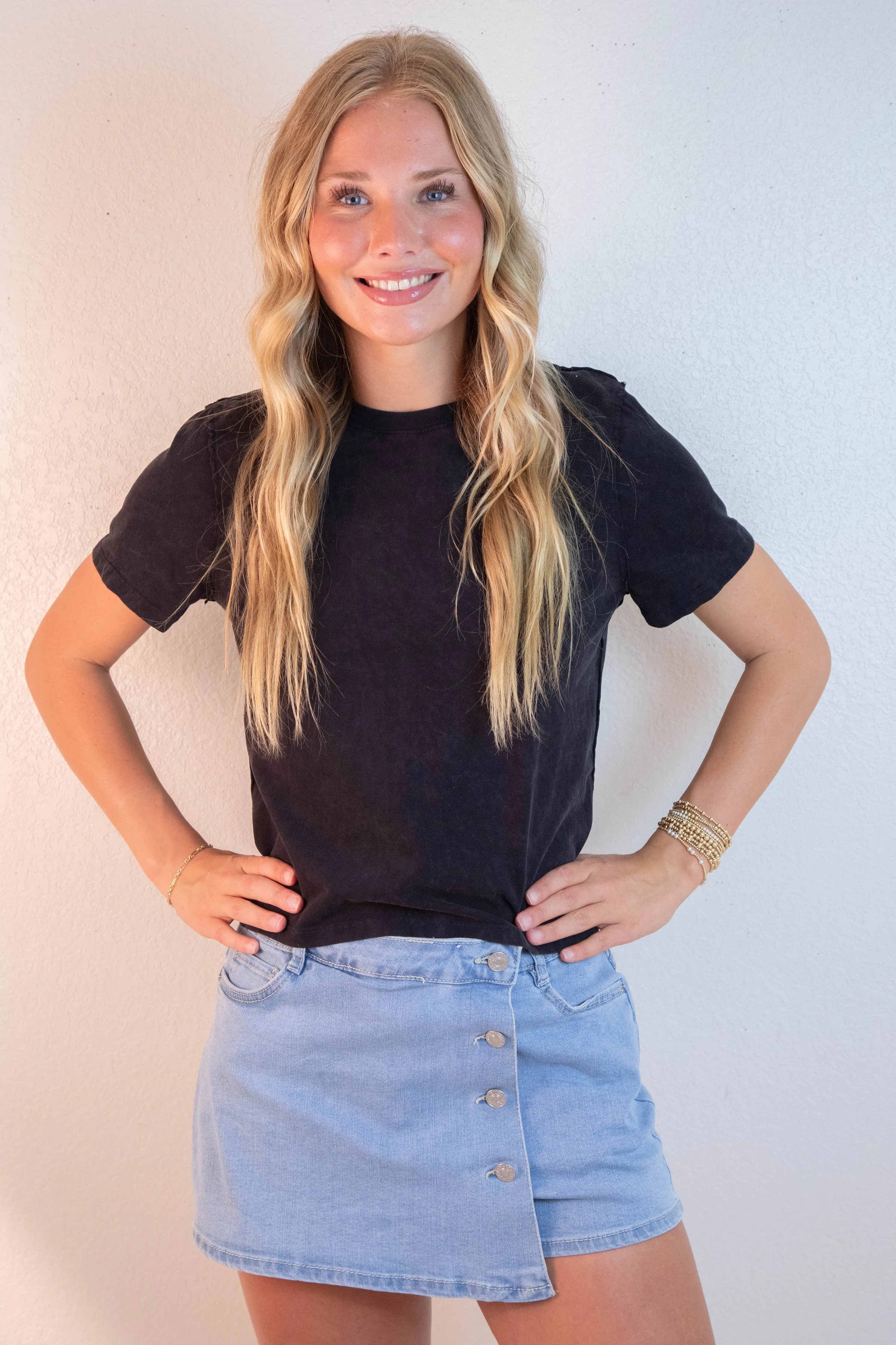 Everyday Tee, Black | Free People sold by North & Main Clothing Company product image thumbnail 4