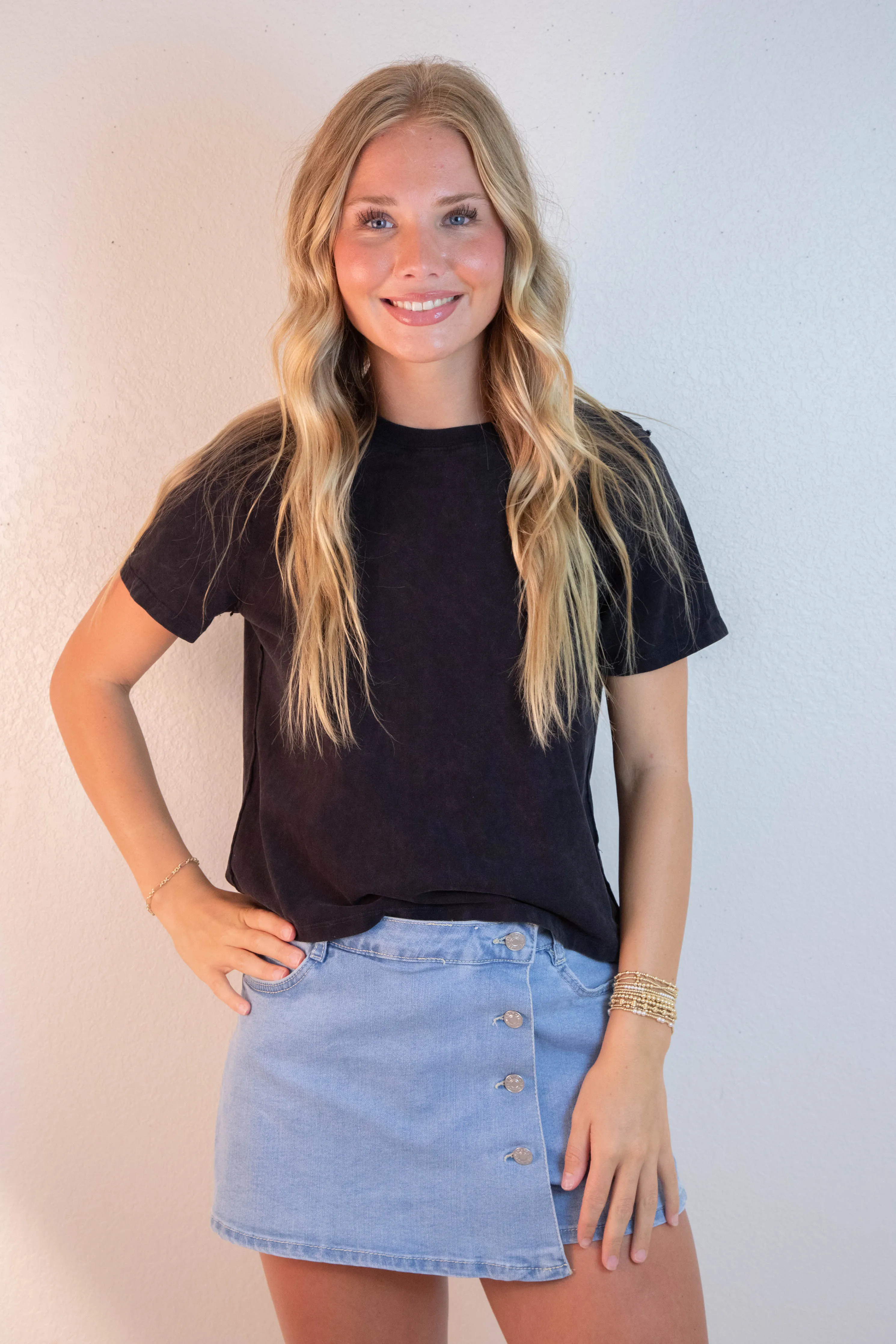Everyday Tee, Black | Free People sold by North & Main Clothing Company product image thumbnail 5