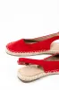 Juliet Espadrille Slingback Flat, Red | Beach by Matisse sold by North & Main Clothing Company